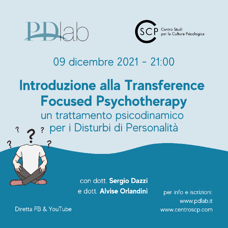 Introduzione alla Transference focused psychotherapy